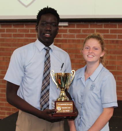 Chang House Captains with House Cup