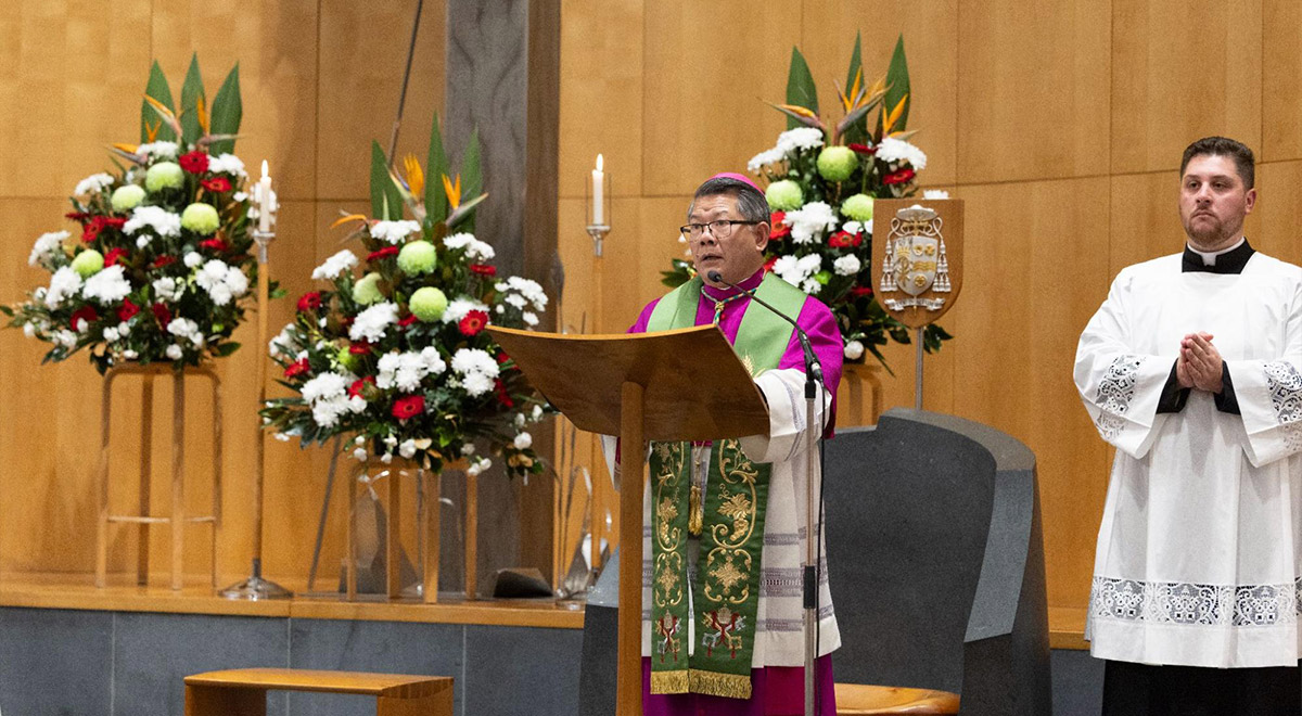 Bishop of Parramatta Student Excellence Awards at St Patrick's Cathedral.